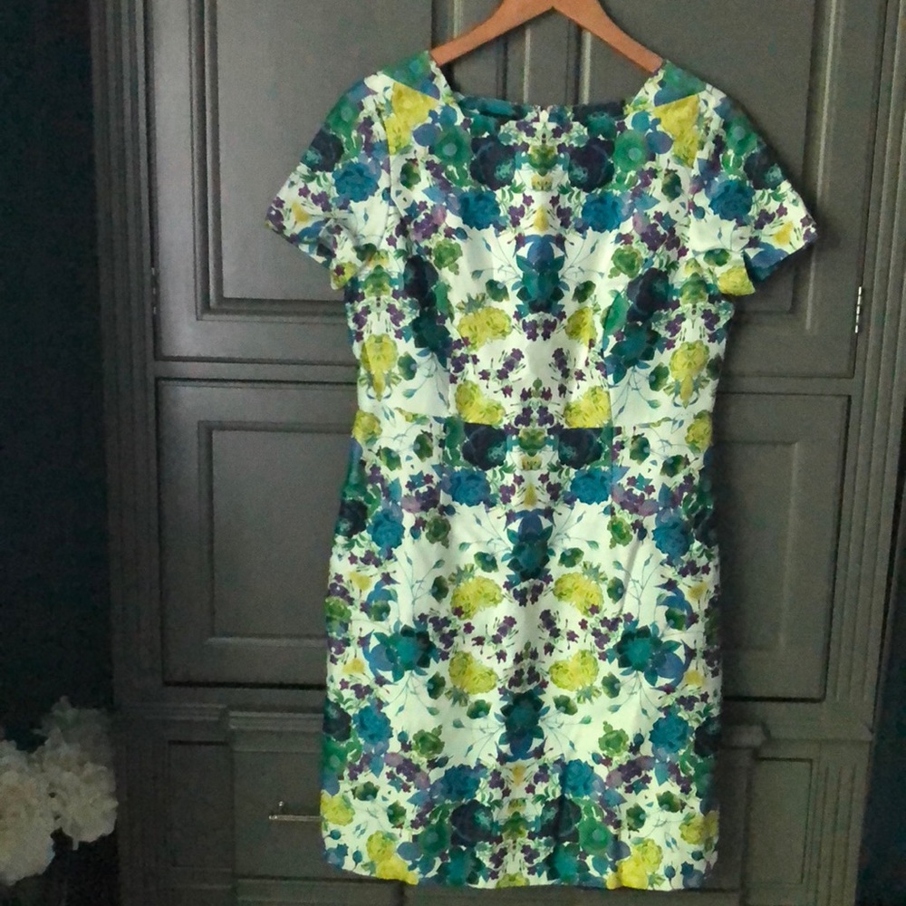 Talbots floral dress 8p
